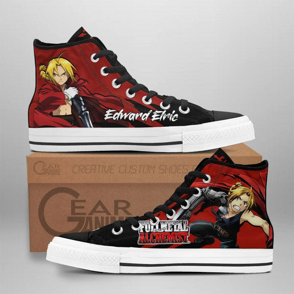 Edward Elric High Top Shoes