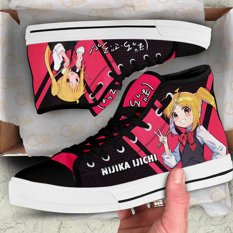 Bocchi Nijika Ijichi High Top Shoes