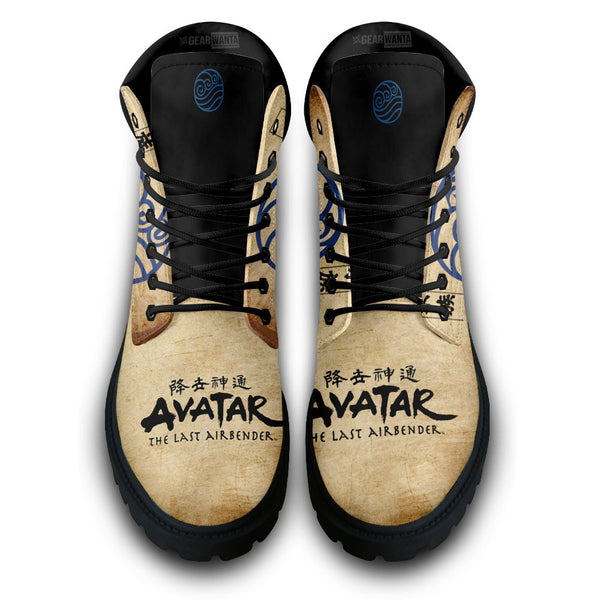 Avatar The Last Water Nation Boots Shoes Anime Custom MV1312