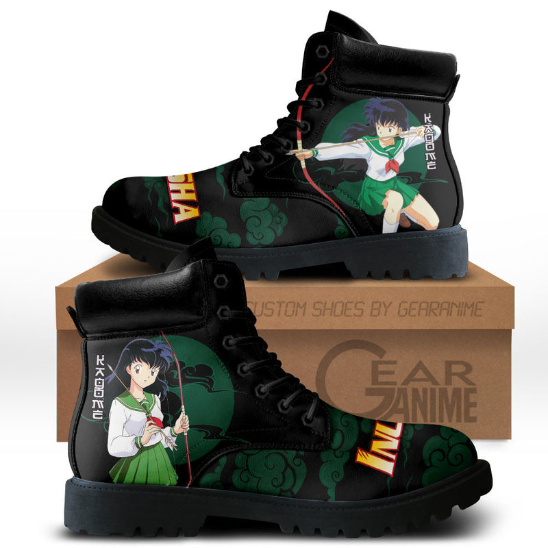 InuYasha Kagome Boots Shoes Anime Custom MV1912