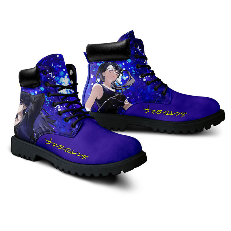 Summertime Render Hizuru Minakata Boots Shoes Anime Custom NTT271