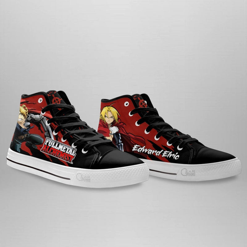 Edward Elric High Top Shoes