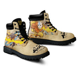 Avatar The Last Aang Boots Shoes Anime Custom MV1312