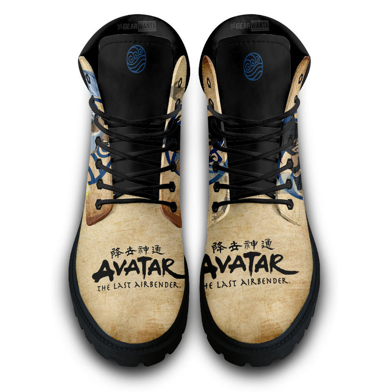 Avatar The Last Korra Boots Shoes Anime Custom MV1312