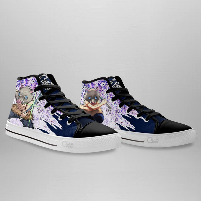 Inosuke High Top Shoes Wisteria