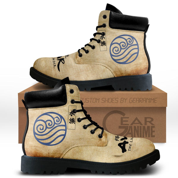 Avatar The Last Water Nation Boots Shoes Anime Custom MV1312