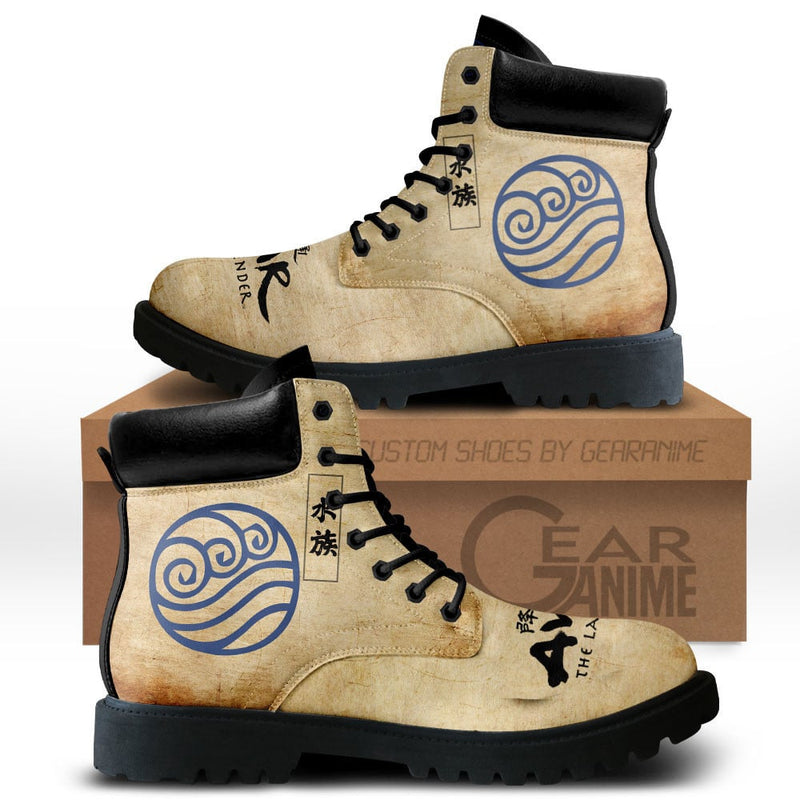 Avatar The Last Water Nation Boots Shoes Anime Custom MV1312