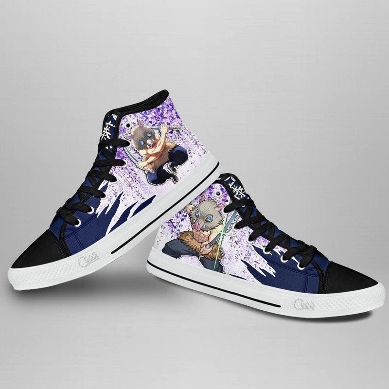 Inosuke High Top Shoes Wisteria