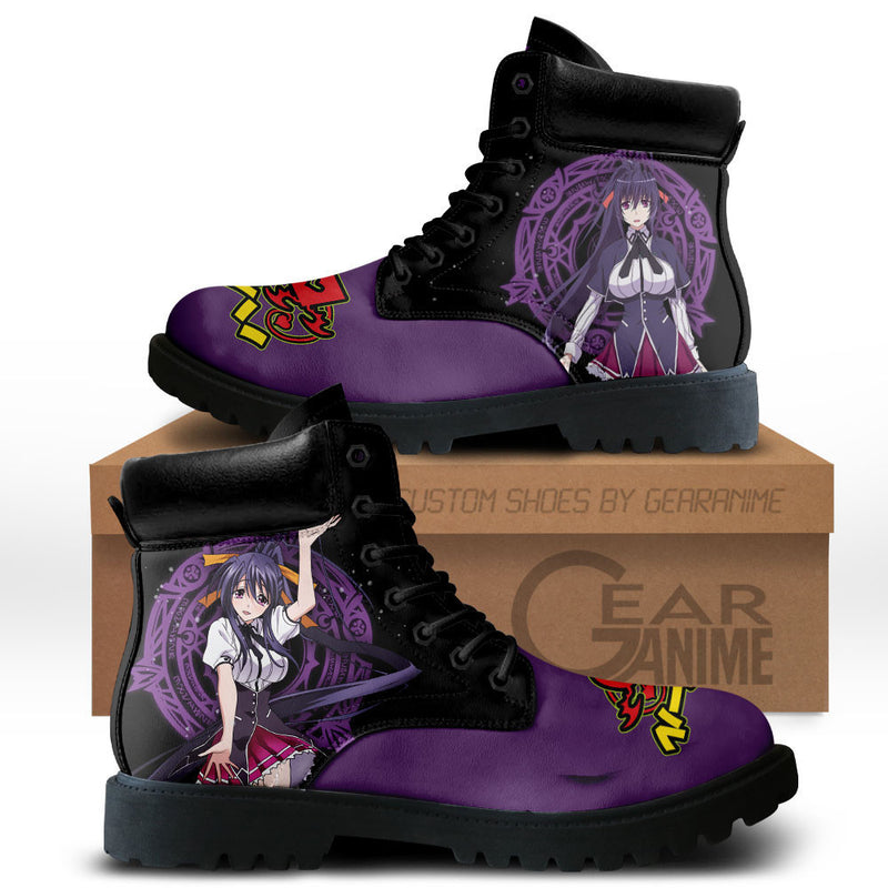 DxD Akeno Himejima Boots Shoes Anime Custom MV1212