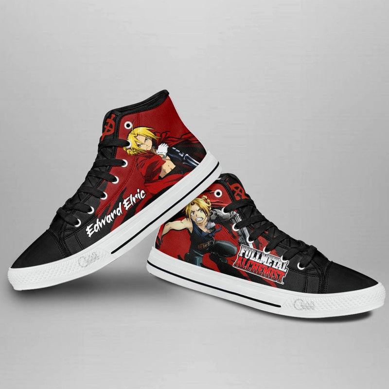 Edward Elric High Top Shoes