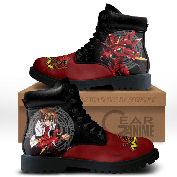 DxD Issei Hyoudou Boots Shoes Anime Custom MV1212