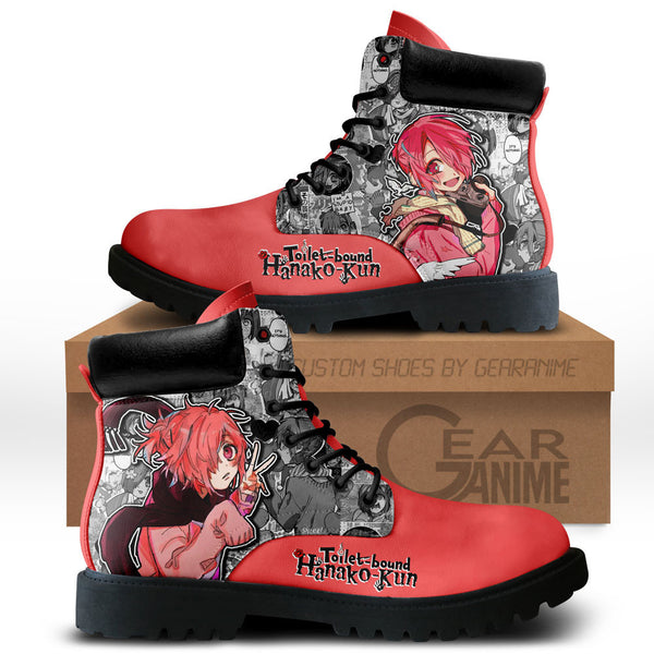 Toilet-bound Sousuke Mitsuba Boots Shoes Anime Custom NTT271