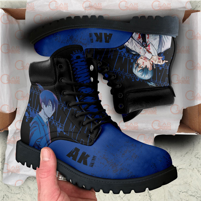 Aki Hayakawa Boots Shoes Anime Custom