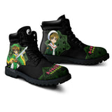 Cardcaptor Sakura Shaoran Li Boots Shoes Anime Custom MV1912