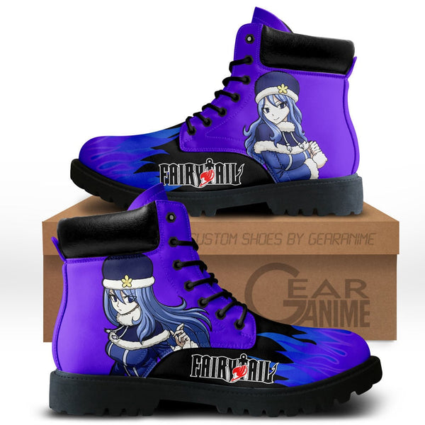 Juvia Lockser Boots Shoes Anime Custom NTT071