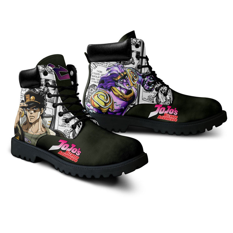 Jotaro Kujo Boots Shoes Anime Custom NTT071