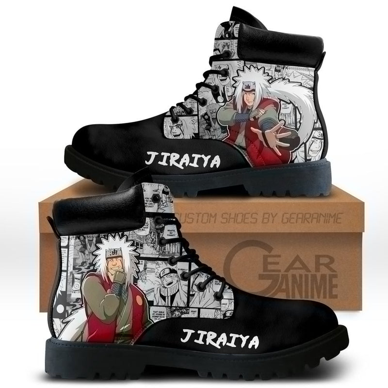 Jiraiya Boots Shoes Anime Custom NTT051