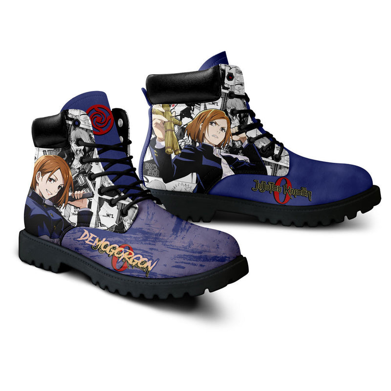 Nobara Kugisaki Boots Shoes Anime Custom NTT111