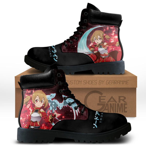 Silica Boots Shoes Anime Custom MV1110