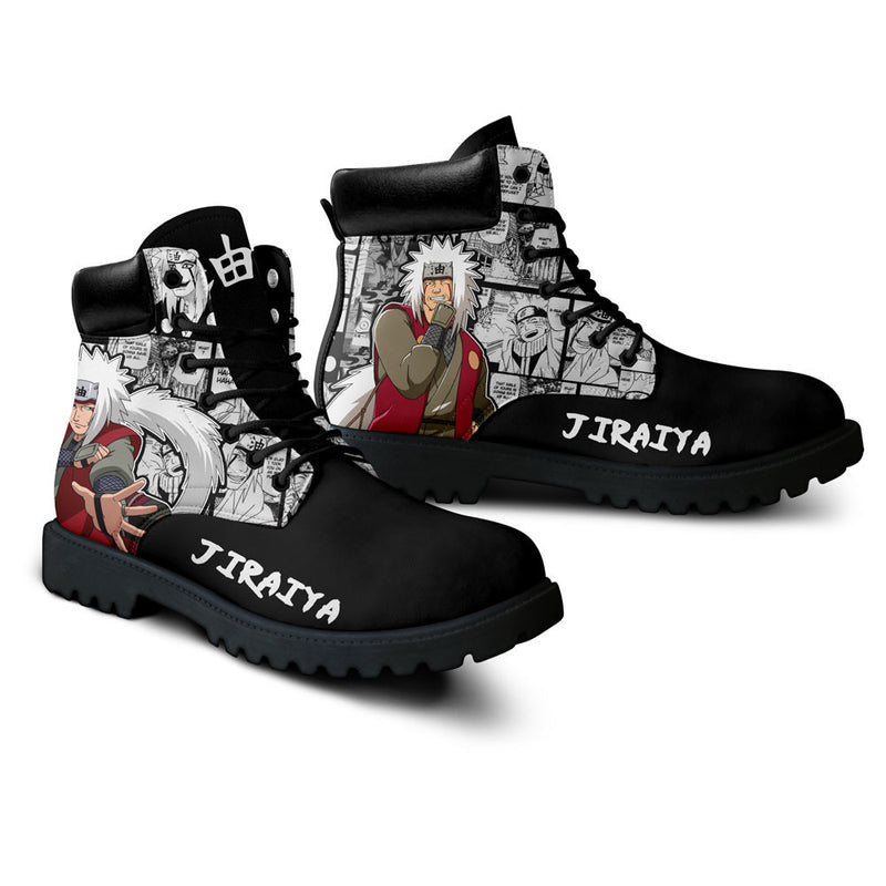 Jiraiya Boots Shoes Anime Custom NTT051