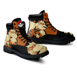 Arcanine Boots Shoes Anime Custom