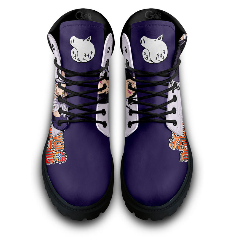 Merlin Boots Shoes Anime Custom NTT111