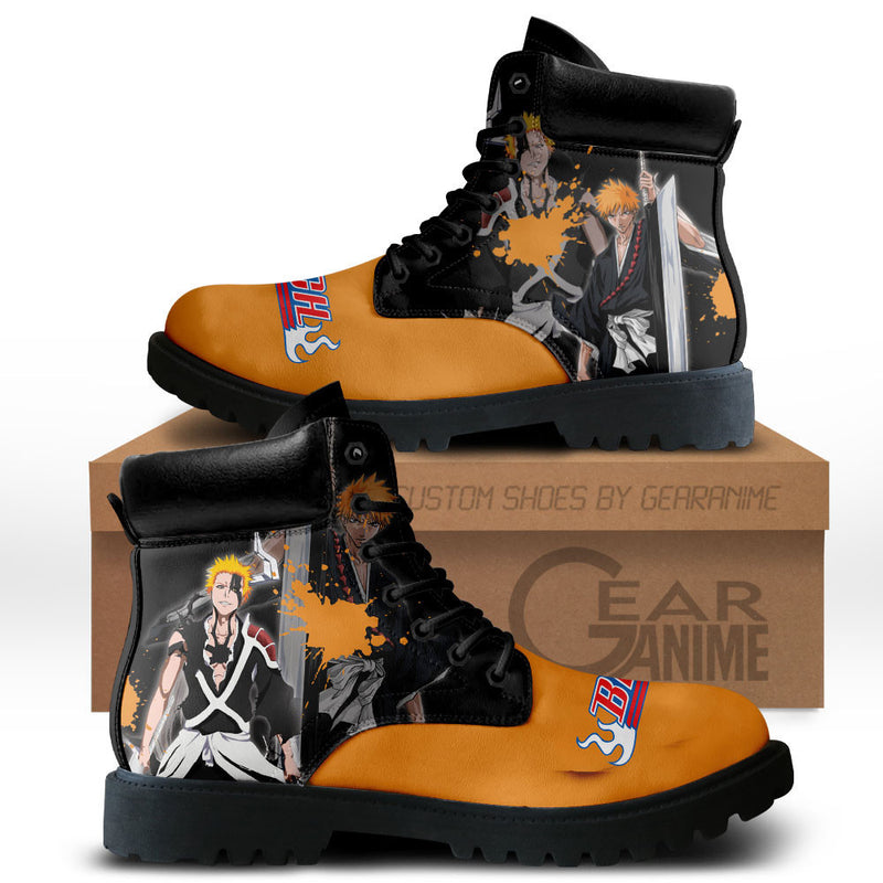 Ichigo Kurosaki Boots Shoes Anime Custom MV0710