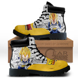 Vegeta Super Saiyan Boots Shoes Anime Custom