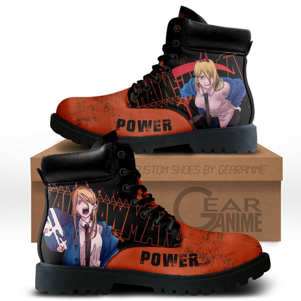 Power Boots Shoes Anime Custom