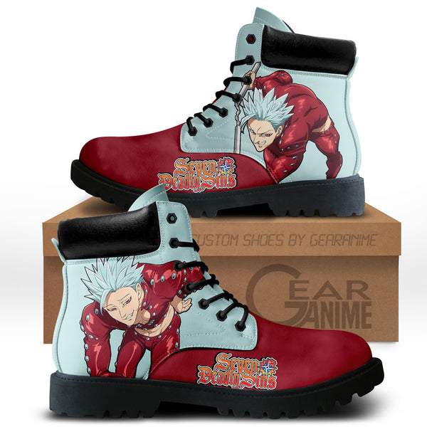 Ban Boots Shoes Anime Custom NTT111