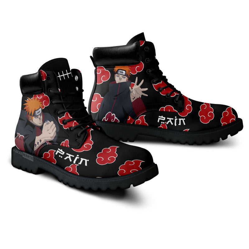 Pain Boots Shoes Anime Custom MV1110