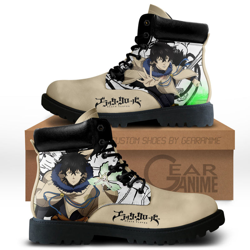 Yuno Grinberryall Boots Shoes Anime Custom NTT071