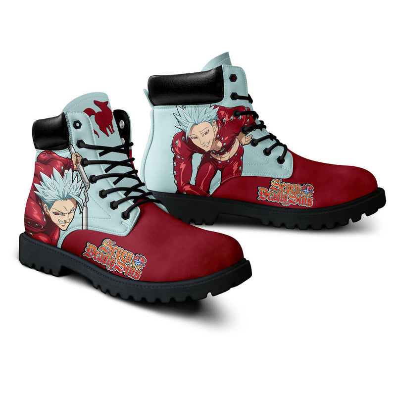 Ban Boots Shoes Anime Custom NTT111