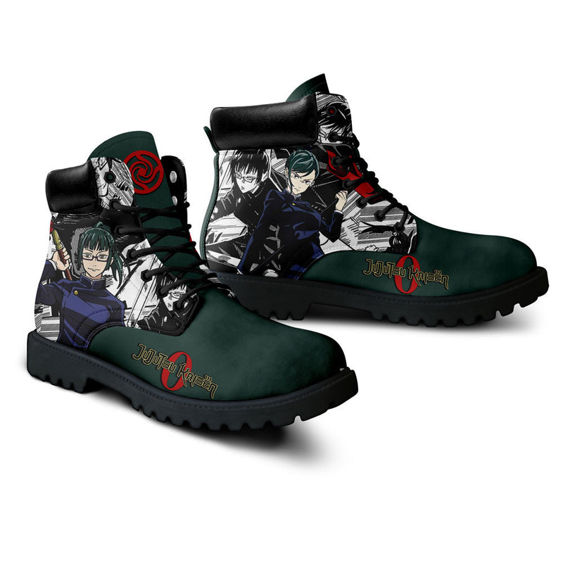 Maki Zenin Boots Shoes Anime Custom NTT111