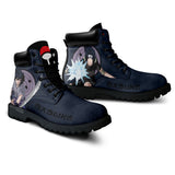 Sasuke Uchiha Boots Shoes Anime Custom MV1110