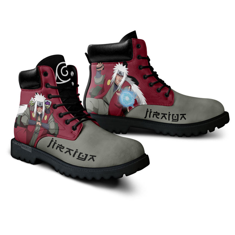 Jiraiya Boots Shoes Anime Custom MV1110