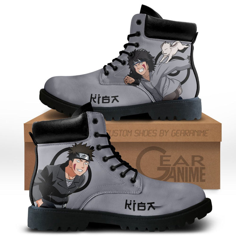 Kiba Inuzuka Boots Shoes Anime Custom MV1110