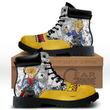 Trunks Super Saiyan Boots Shoes Anime Custom