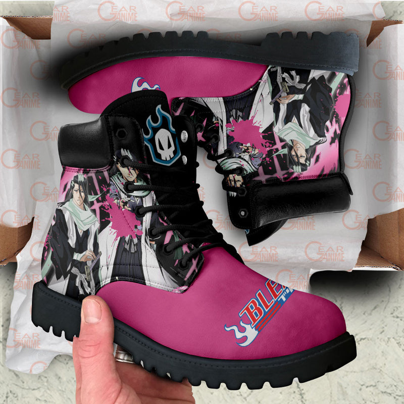 Byakuya Kuchiki Boots Shoes Anime Custom MV0710