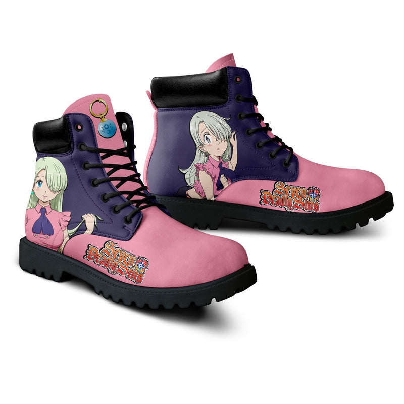 Elizabeth Liones Boots Shoes Anime Custom NTT111