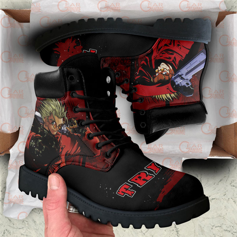 Vash the Stampede Boots Shoes Anime Custom MV2811