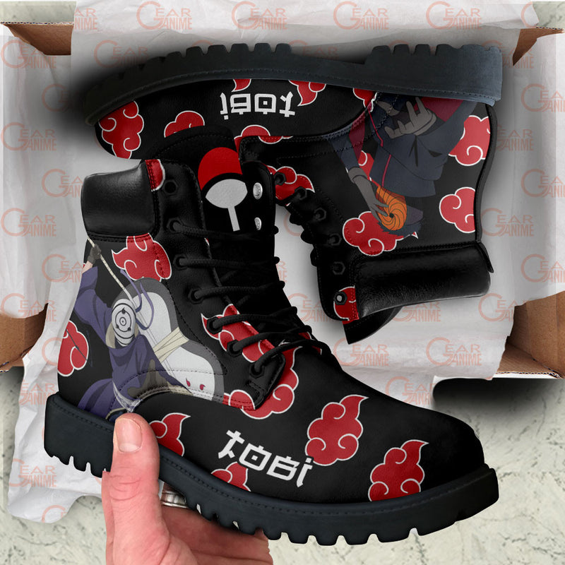 Tobi Boots Shoes Anime Custom MV1110