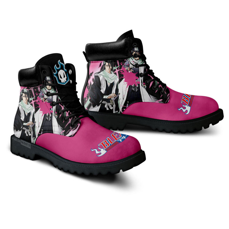 Byakuya Kuchiki Boots Shoes Anime Custom MV0710