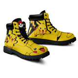 Pikachu Boots Shoes Anime Custom