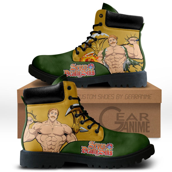 Escanor Boots Shoes Anime Custom NTT111