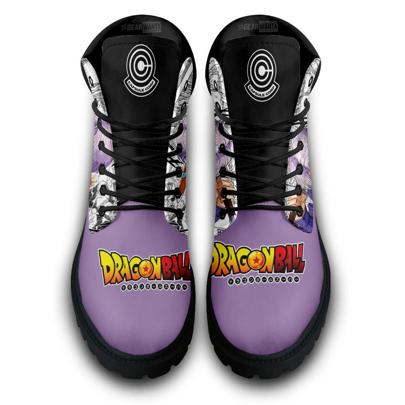 Trunks Boots Shoes Anime Custom