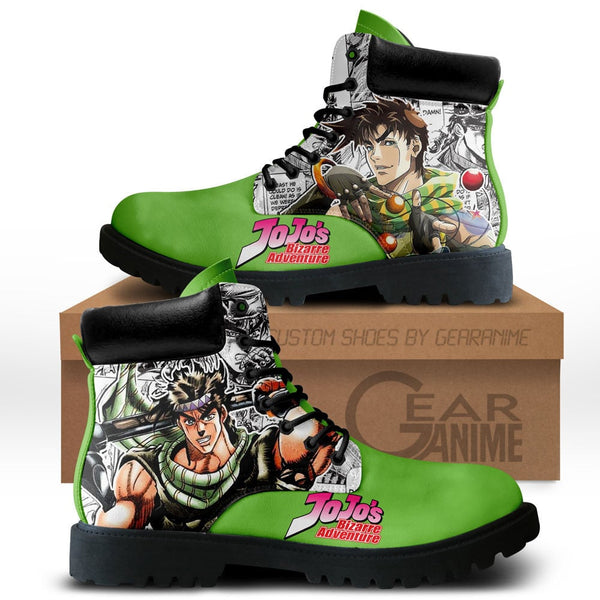 Joseph Joestar Boots Shoes Anime Custom NTT071