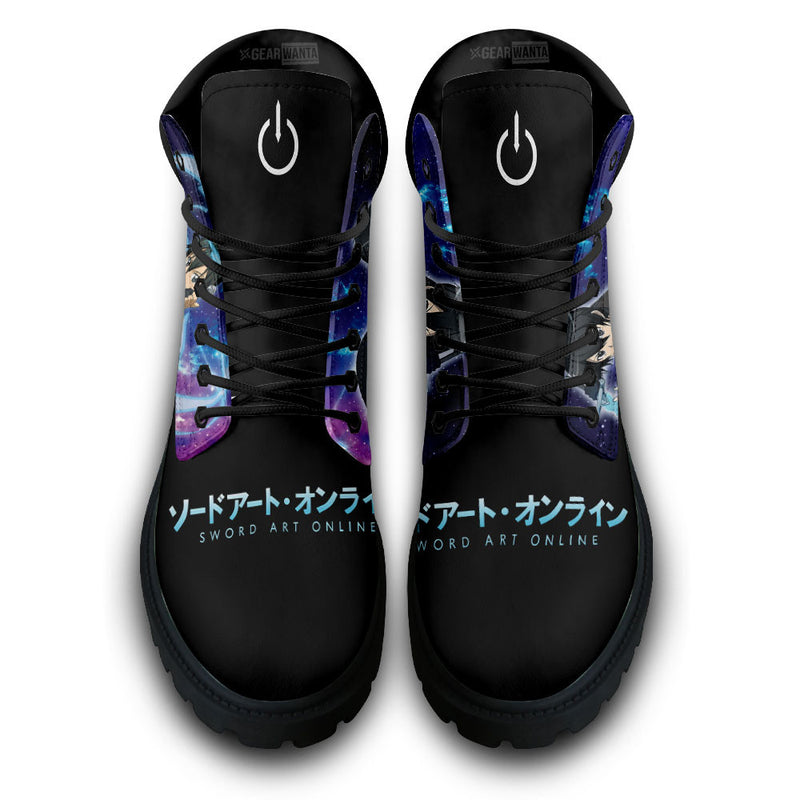 Kirito Boots Shoes Anime Custom MV1110