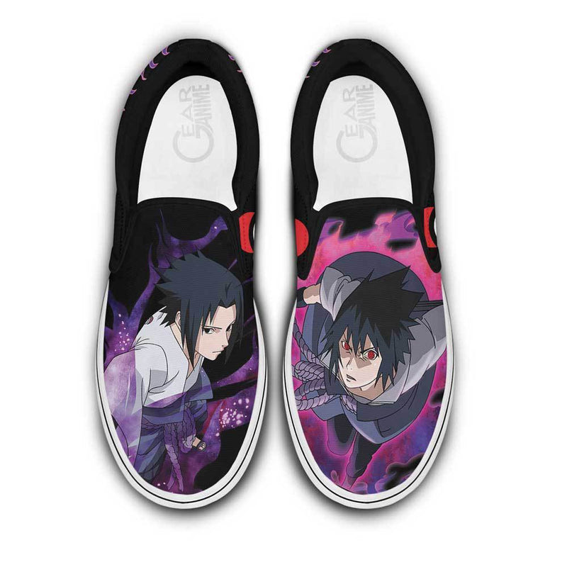 Uchiha Sasuke Slip-On Shoes PN1120