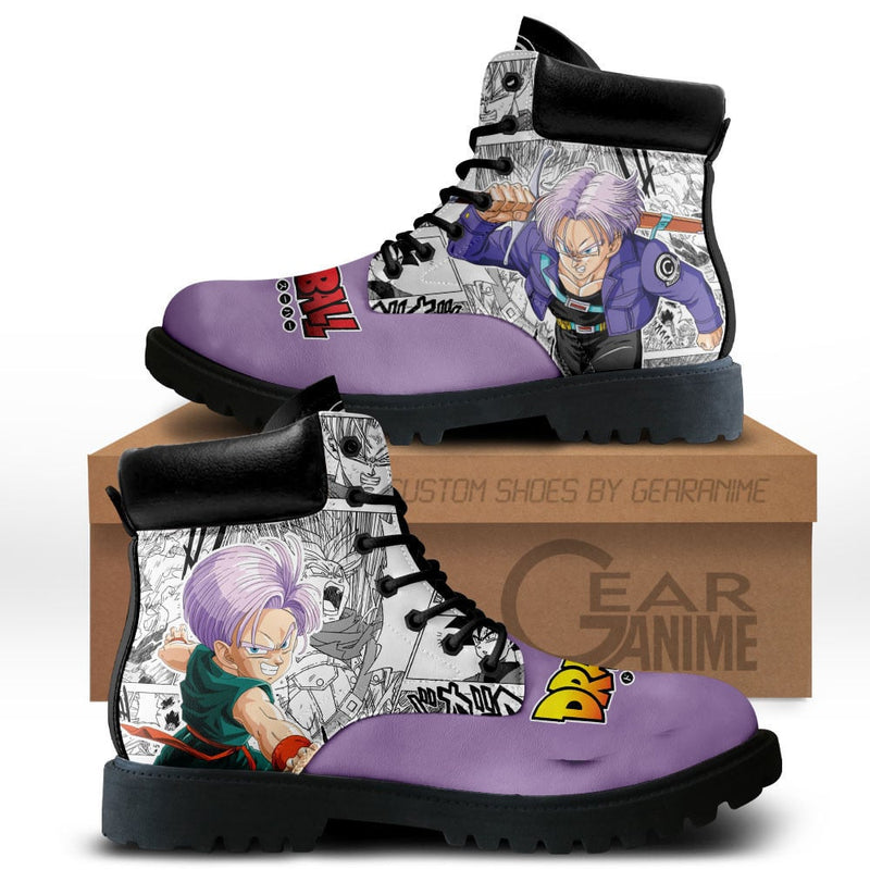 Trunks Boots Shoes Anime Custom